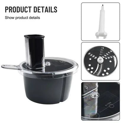 Thermomix Schneide-Set für TM6 TM5, Gemüseschneider und Käse-Reibe