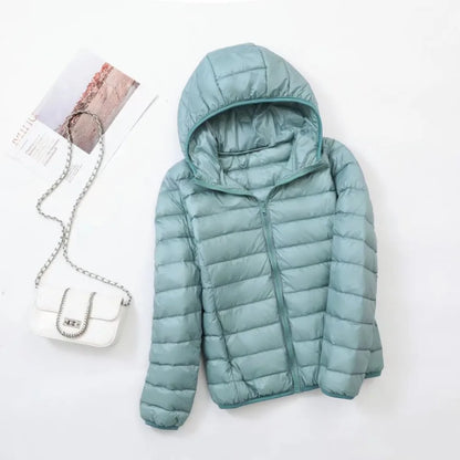 Norvielle Damen Daunenjacke Leicht Herbst Winter