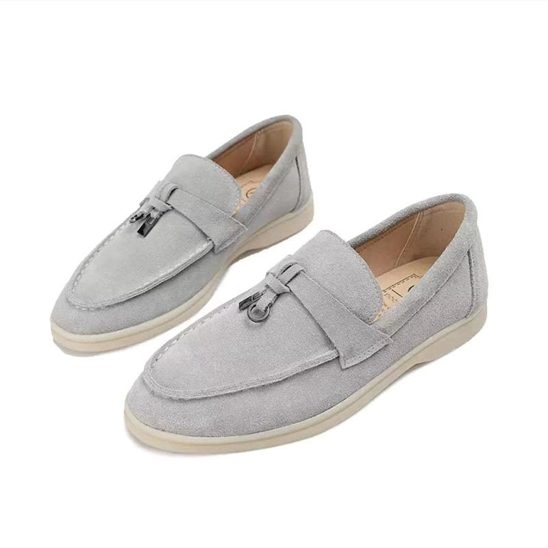 Norvielle Herren Loafers Leder Bequem