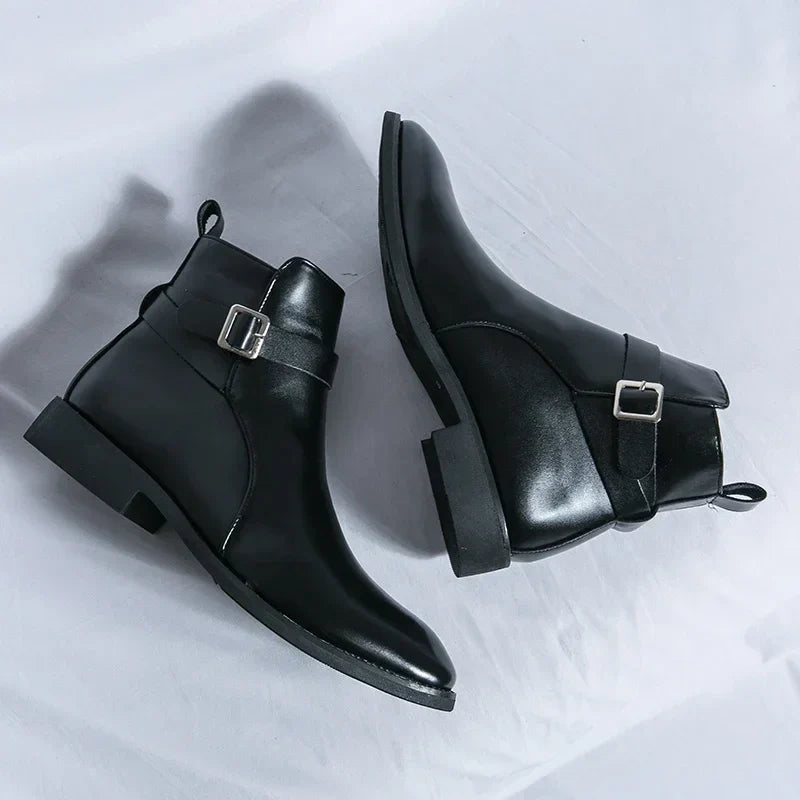 Herren Chelsea Stiefel Klassisches Ankle Design