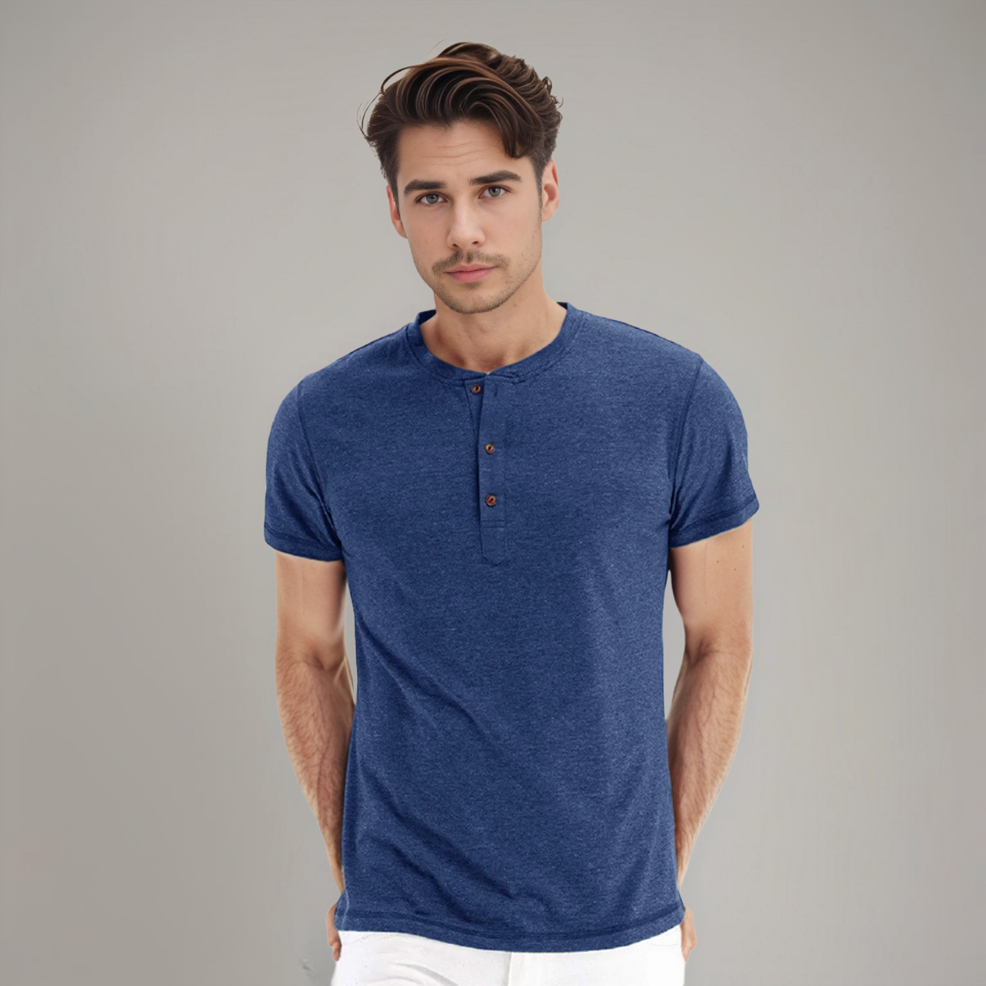 Tommaso Herren Polo Klassisch