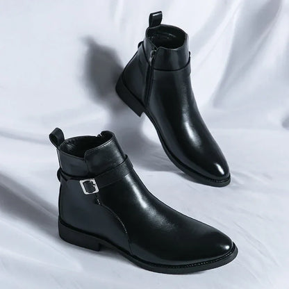 Herren Chelsea Stiefel Klassisches Ankle Design