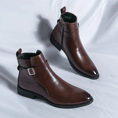 Herren Chelsea Stiefel Klassisches Ankle Design