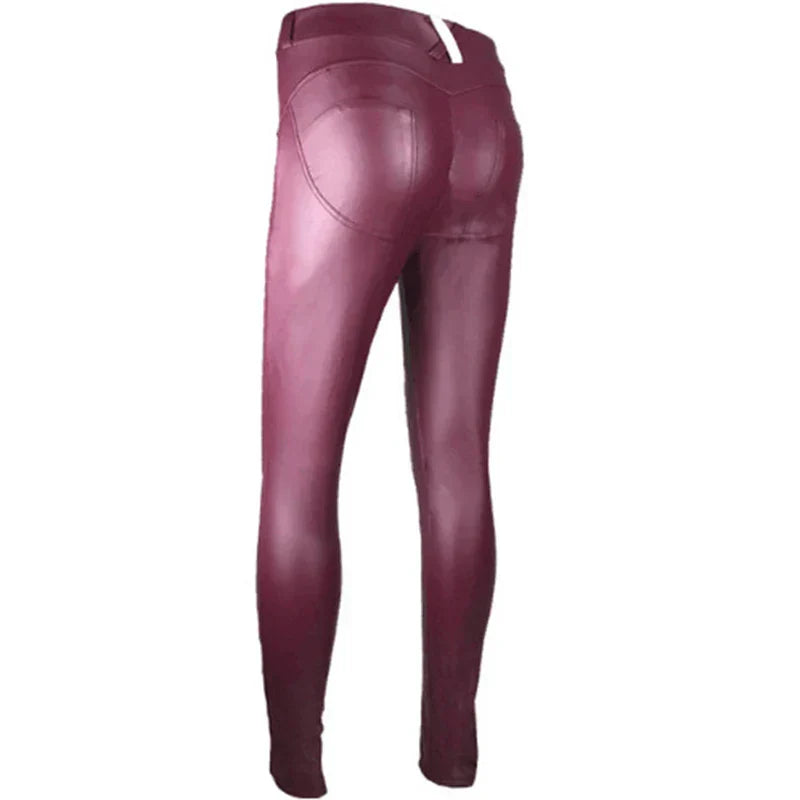 Norvielle Damen Skinny Jeans Stretch Nahtlos