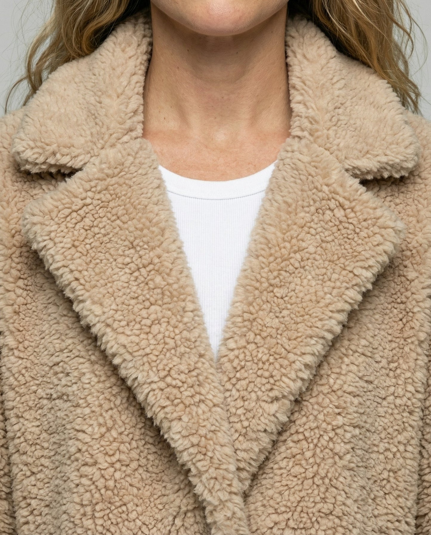 Damen Fleece Mantel Warm Norvielle