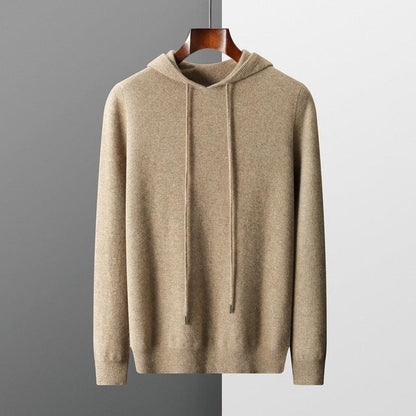 Merinohoodie Damen Herren Isoliert Warm