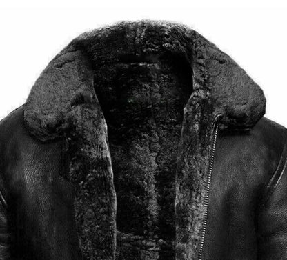 Warme Lederjacke Damen Ledermantel