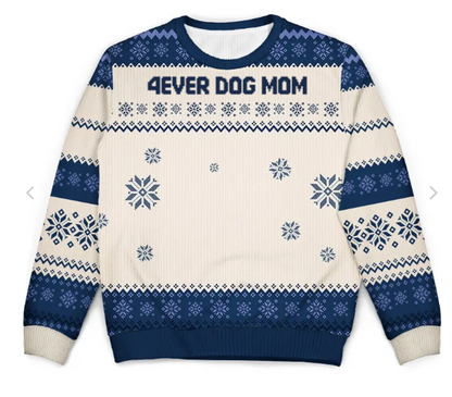 Weihnachtspullover Klassisch Gestrickt Personalisiert