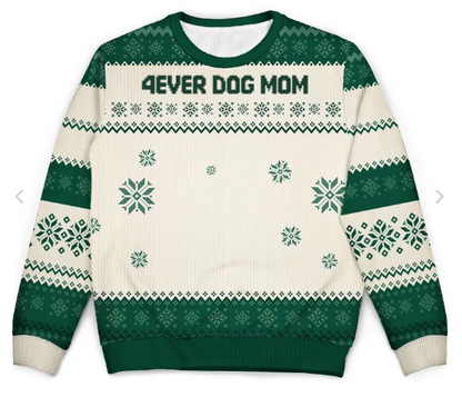 Weihnachtspullover Klassisch Gestrickt Personalisiert