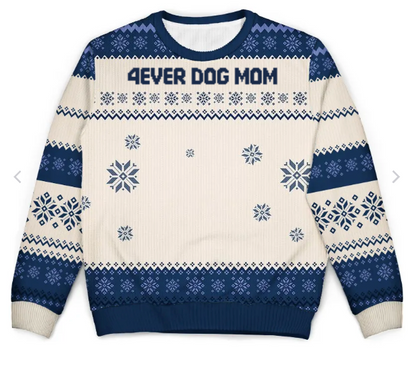 Weihnachtspullover Klassisch Gestrickt Personalisiert