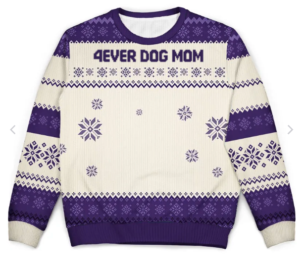 Weihnachtspullover Klassisch Gestrickt Personalisiert