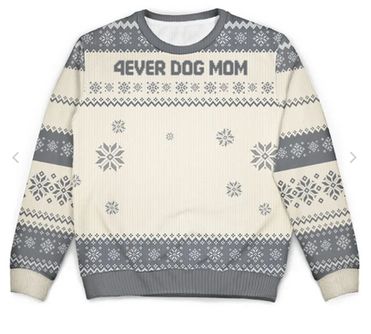 Weihnachtspullover Klassisch Gestrickt Personalisiert