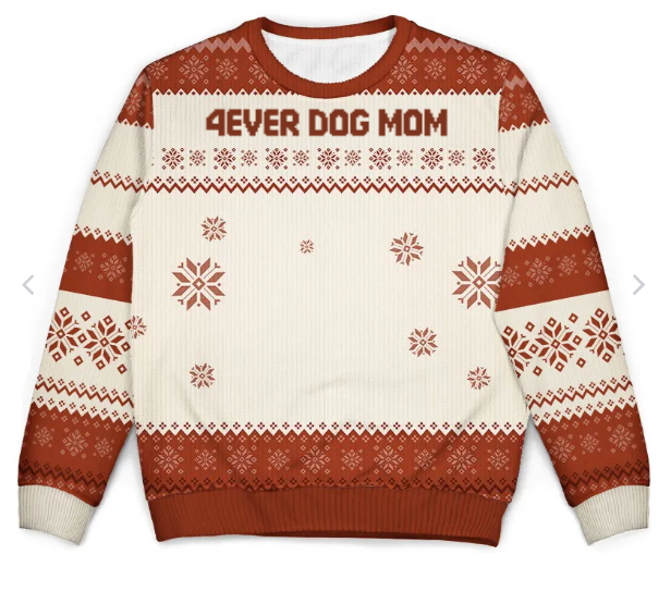 Weihnachtspullover Klassisch Gestrickt Personalisiert - Norvielle