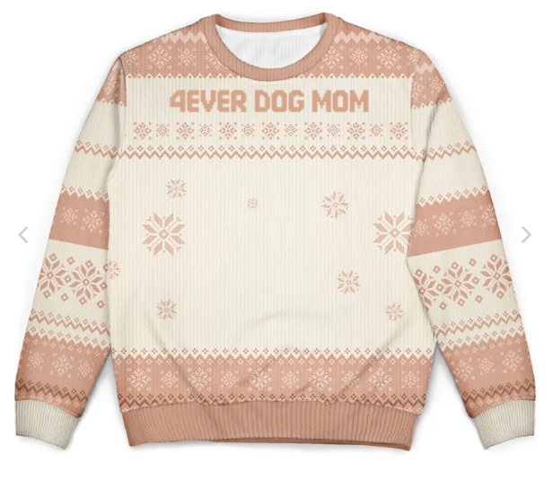 Weihnachtspullover Klassisch Gestrickt Personalisiert