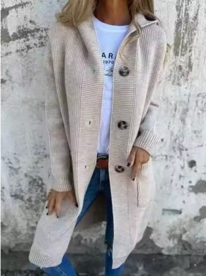 Damen Langer Cardigan