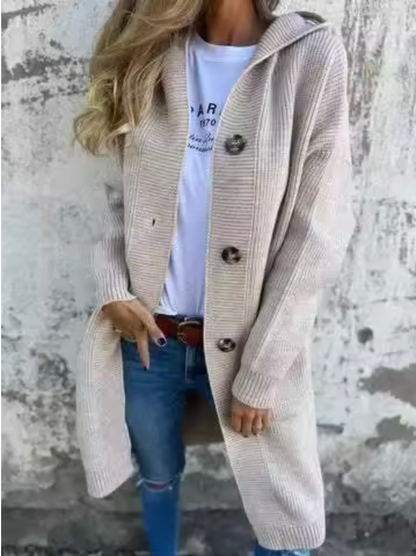 Damen Langer Cardigan - Norvielle