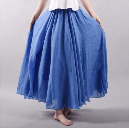 Damenrock Norvielle Midi Baumwolle