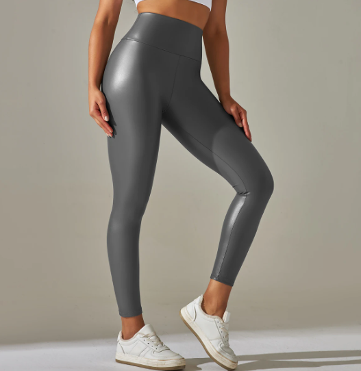 Norvielle Damen Dehnbare Latexhose