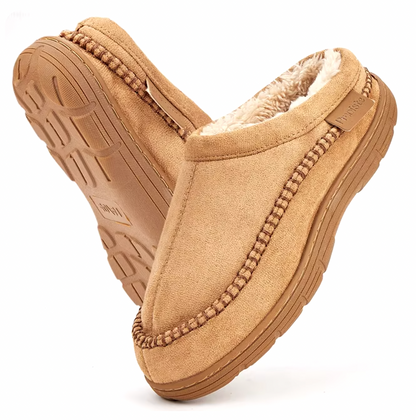 Herren Memory Foam Hausschuhe Warmfutter Rutschfeste Sohle