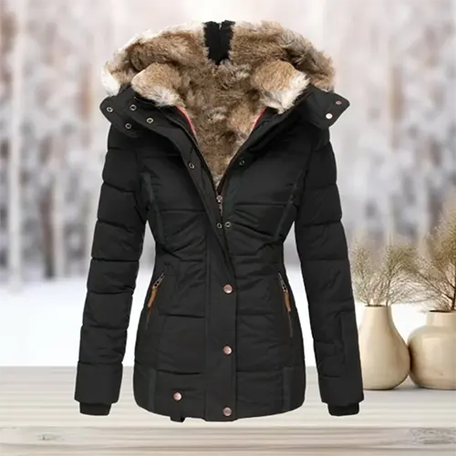 Schlichtes, stilvolles Winterkleid von Elarova