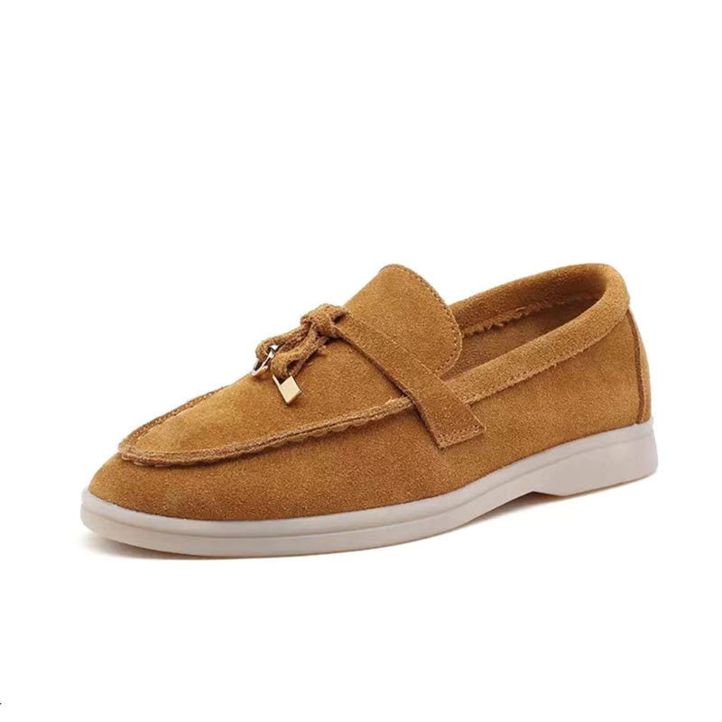 Norvielle Herren Loafers Leder Bequem
