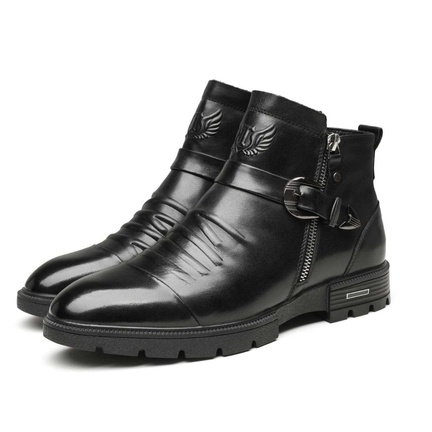 Herren Stiefel Schwarz Elegant - Norvielle