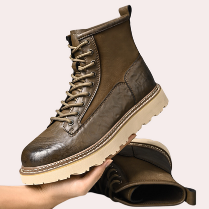 Herrenstiefel Schwarz Moderner Outdoor-Stil - Norvielle