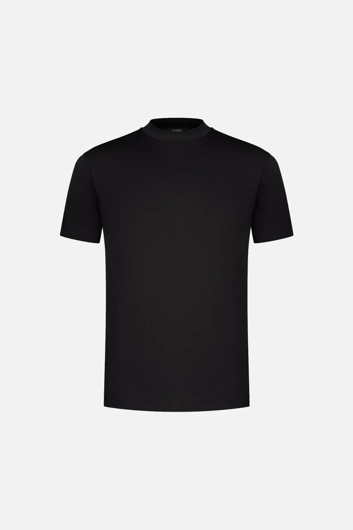 Herren T-Shirt Rundhalsausschnitt Relaxed Fit Schwarz - Norvielle