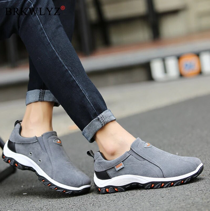 Herren Winterschuhe Slip On Sneaker Sportlich Profilsohle