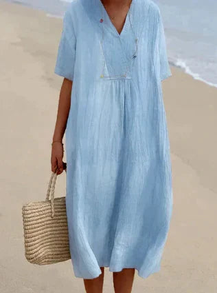 Norvielle Damen Leichtes Sommerkleid - Norvielle