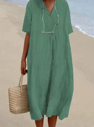 Norvielle Damen Leichtes Sommerkleid