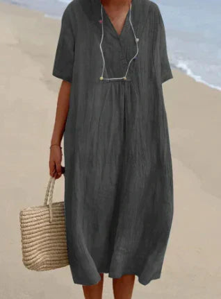 Norvielle Damen Leichtes Sommerkleid