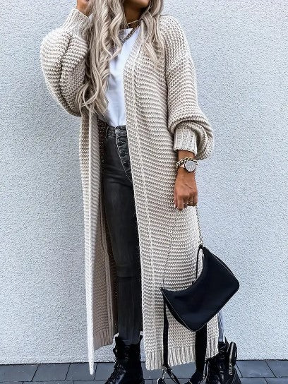 Norvielle Damen Strickcardigan Langärmlig