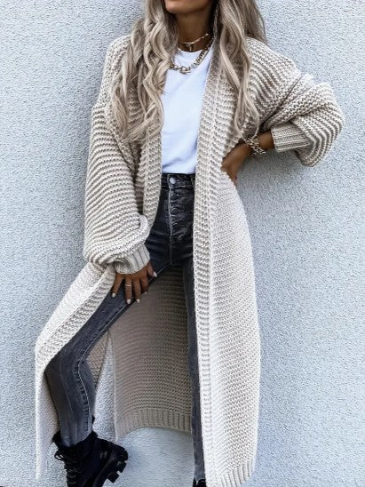 Norvielle Damen Strickcardigan Langärmlig