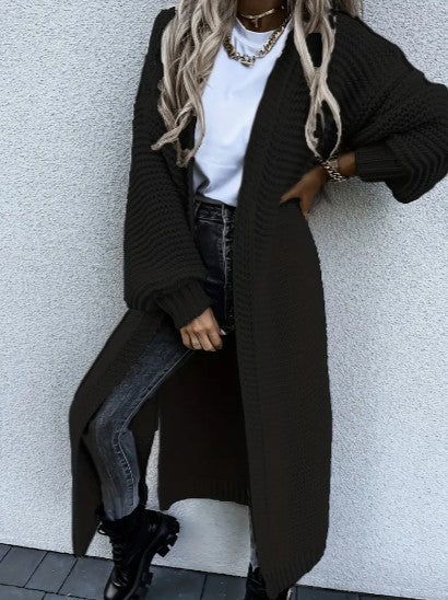 Norvielle Damen Strickcardigan Langärmlig