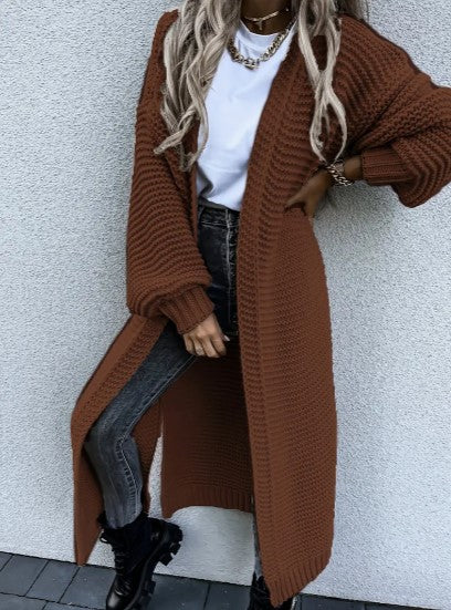 Norvielle Damen Strickcardigan Langärmlig