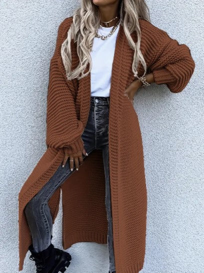 Norvielle Damen Strickcardigan Langärmlig