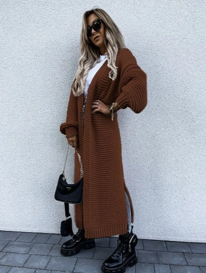 Norvielle Damen Strickcardigan Langärmlig