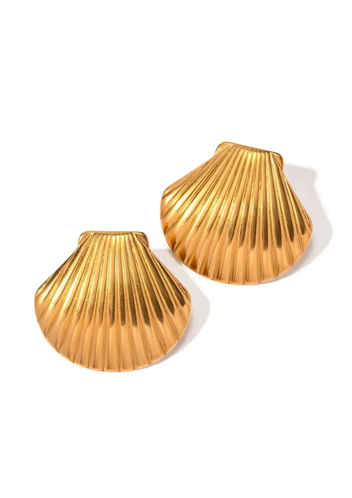 Goldene Sancia Ohrringe Damen - Norvielle
