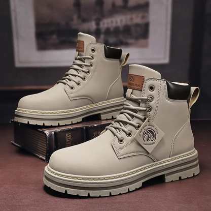 Herren Boots Hohe Schaft Höhe Alltagstauglich