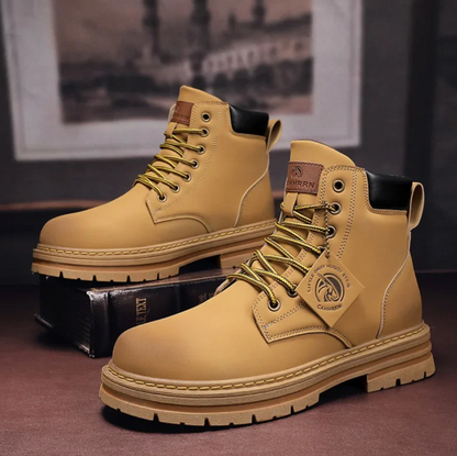 Herren Boots Hohe Schaft Höhe Alltagstauglich