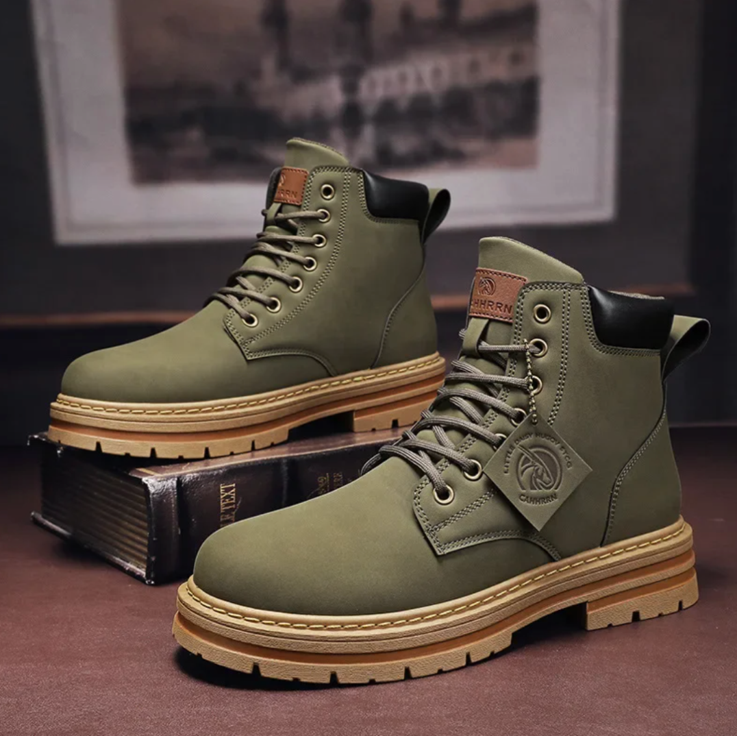 Herren Boots Hohe Schaft Höhe Alltagstauglich