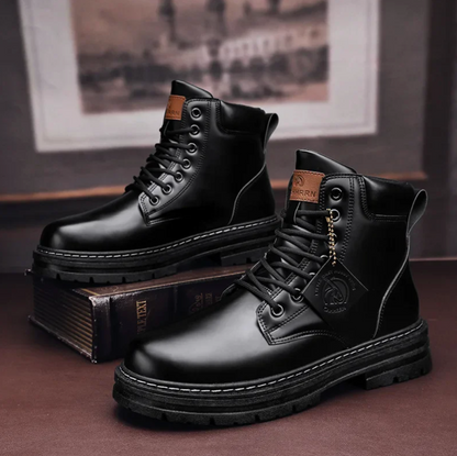 Herren Boots Hohe Schaft Höhe Alltagstauglich