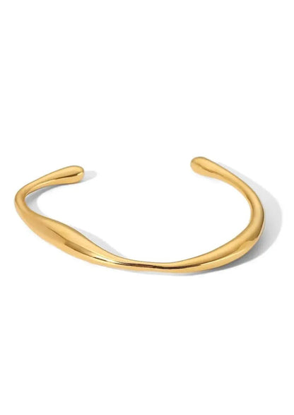 Lena Damen Manschettenarmband Gold - Norvielle