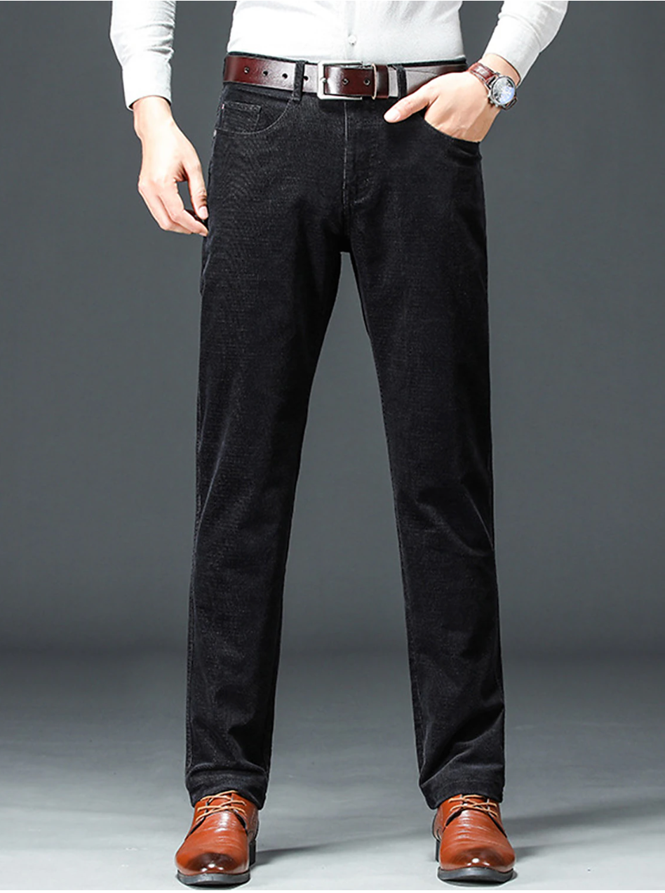 Alcott Herren Slim-Fit Hosen Stretch Klassisch
