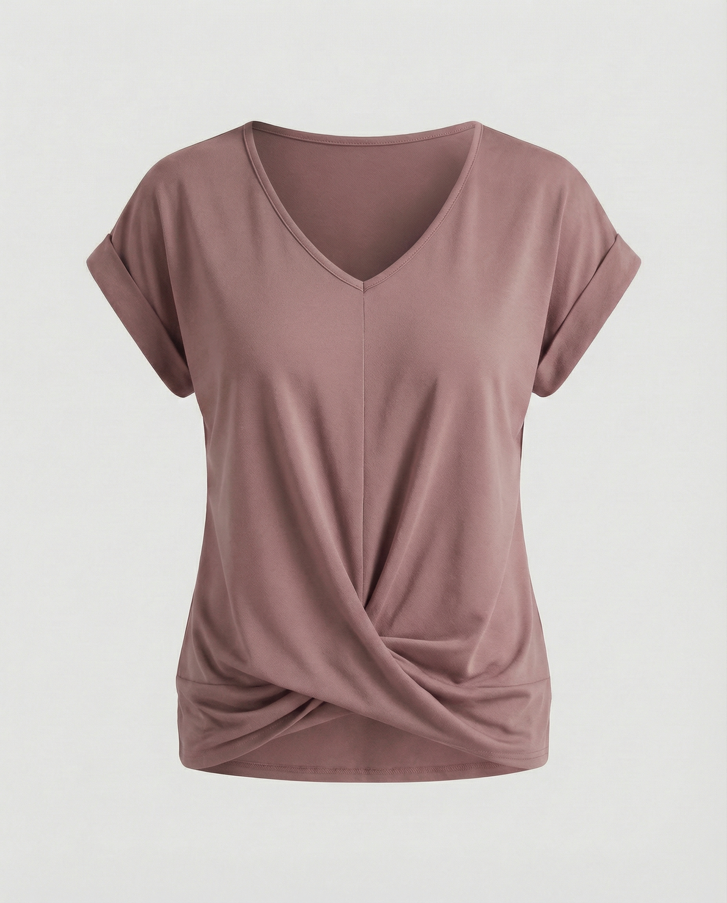 Damen Bluse V-Ausschnitt Elegantes Design