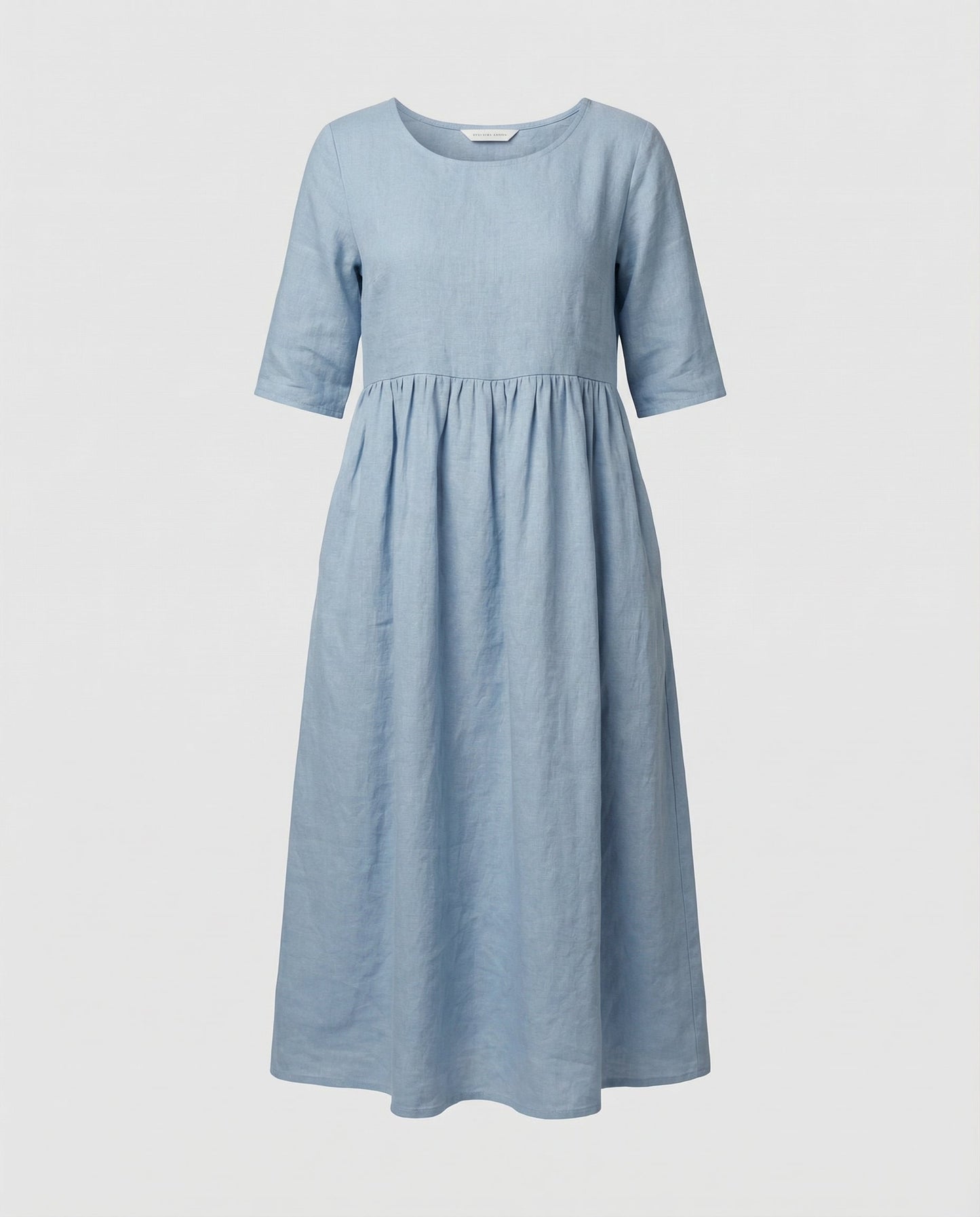 Norvielle Damen Sommerkleid Leicht Locker Pastell