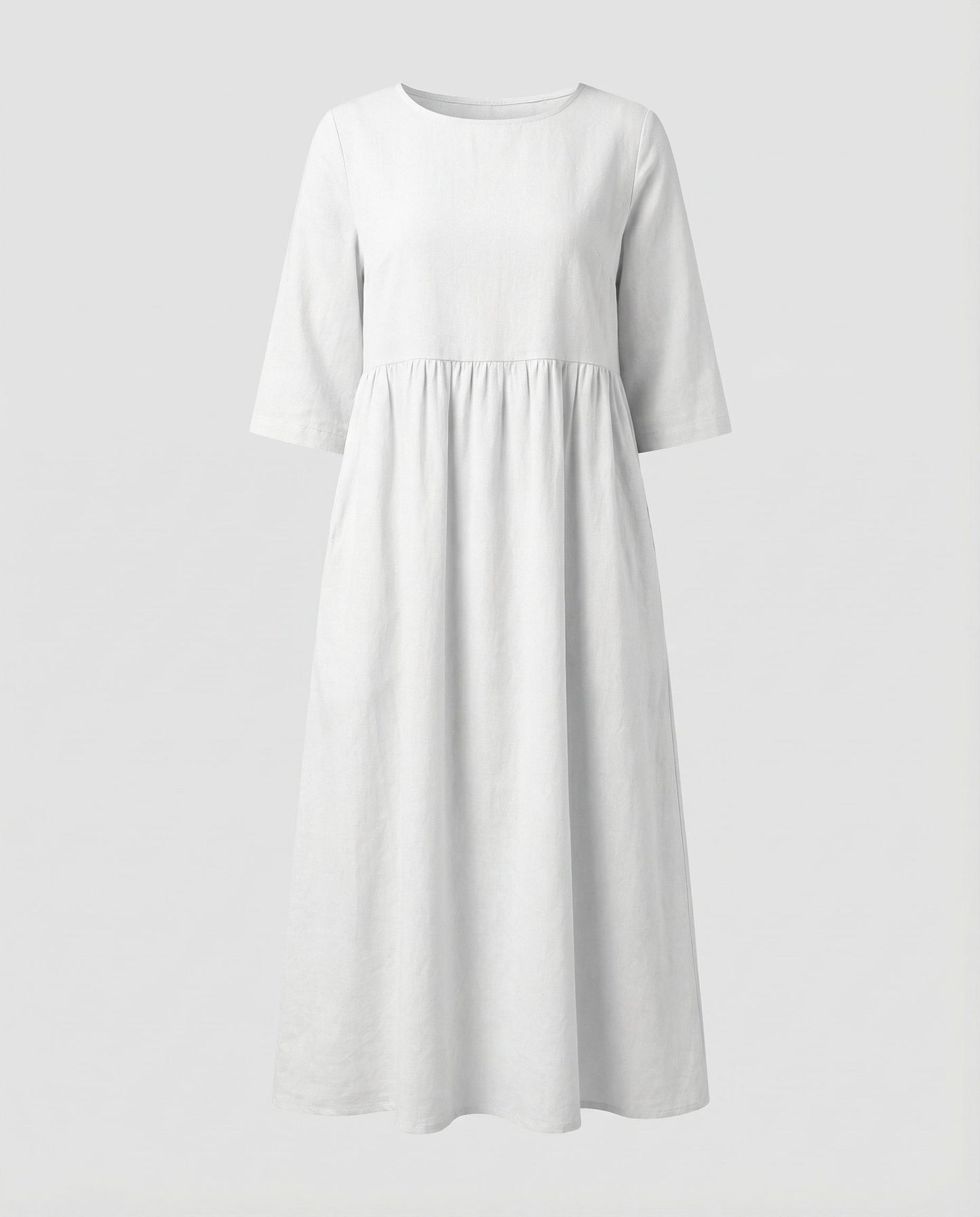 Norvielle Damen Sommerkleid Leicht Locker Pastell