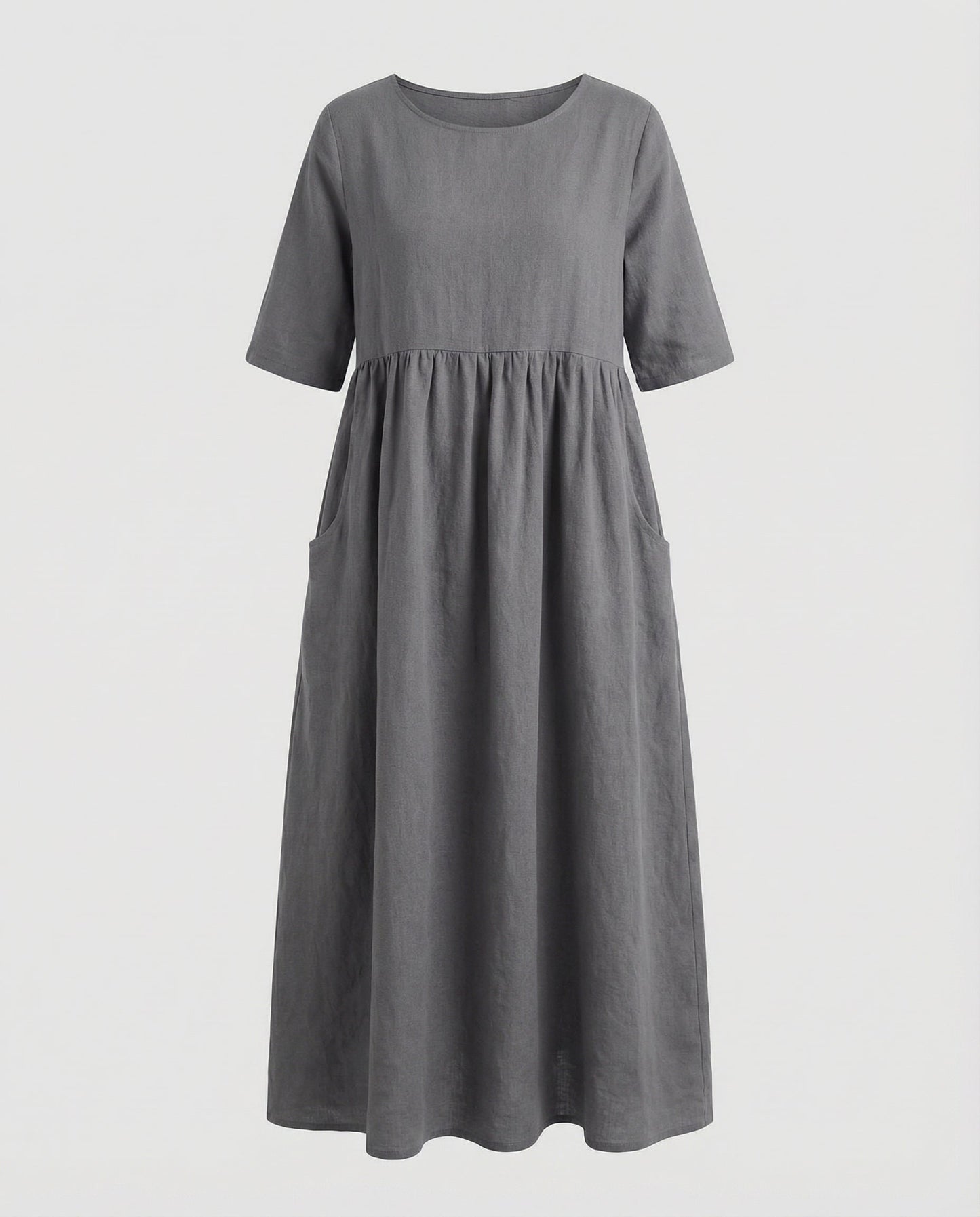 Norvielle Damen Sommerkleid Leicht Locker Pastell