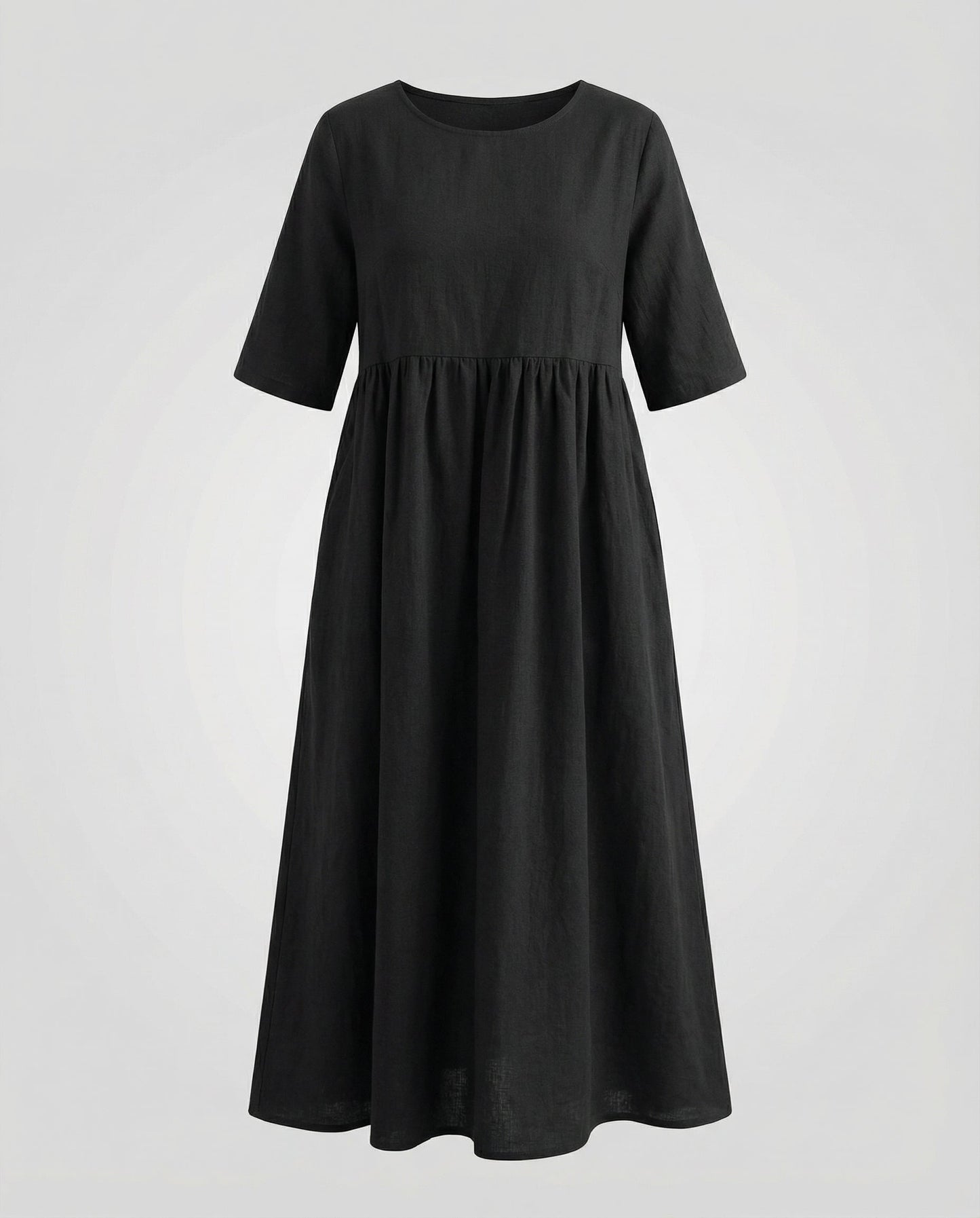 Norvielle Damen Sommerkleid Leicht Locker Pastell